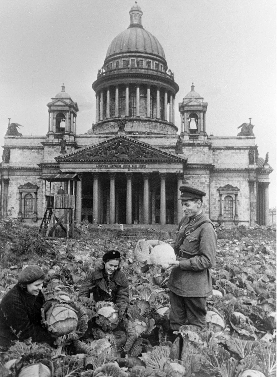 исаакиевский собор в блокаду ленинграда